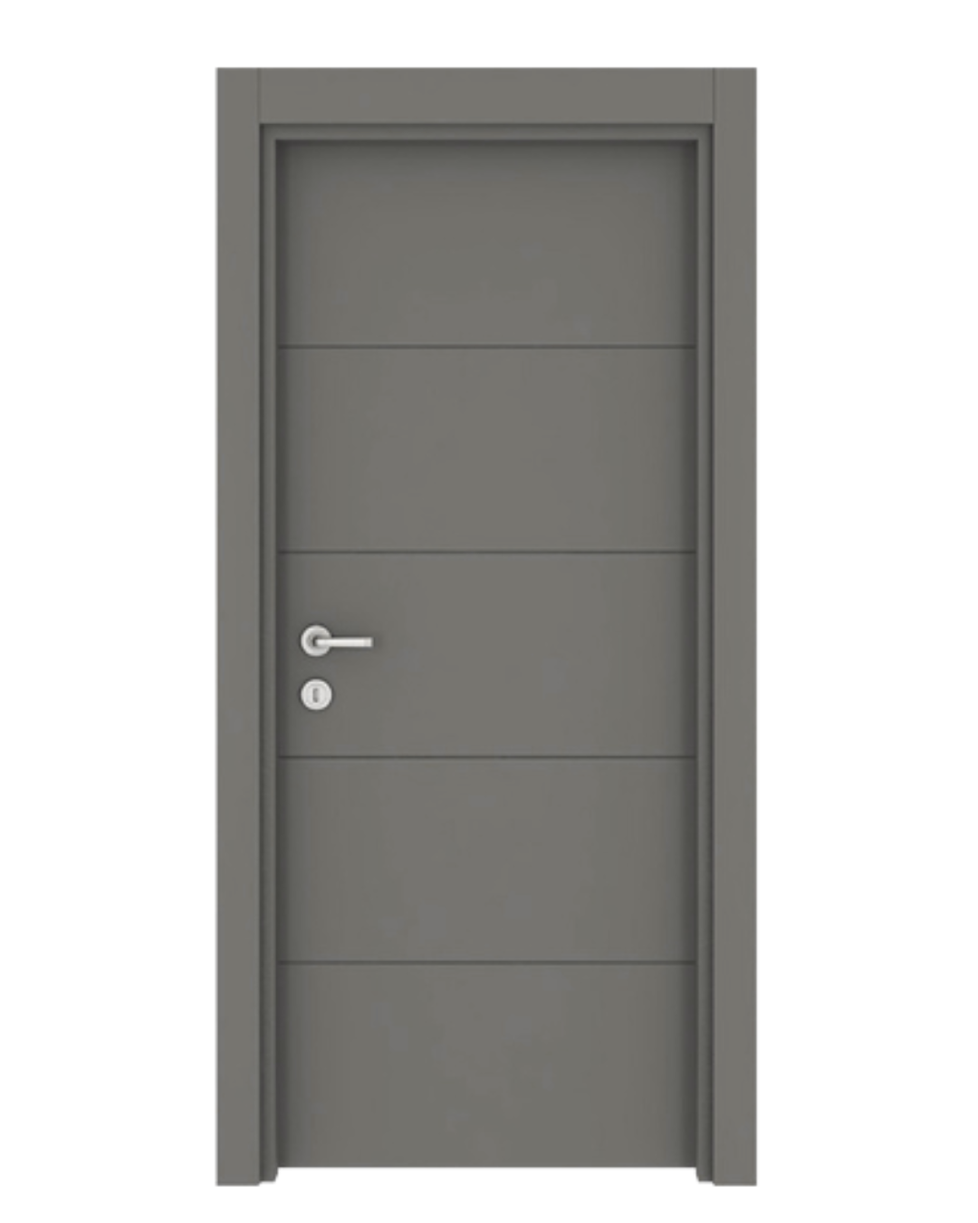 Porte intérieure LAQUE GRIS – Style moderne et raffiné