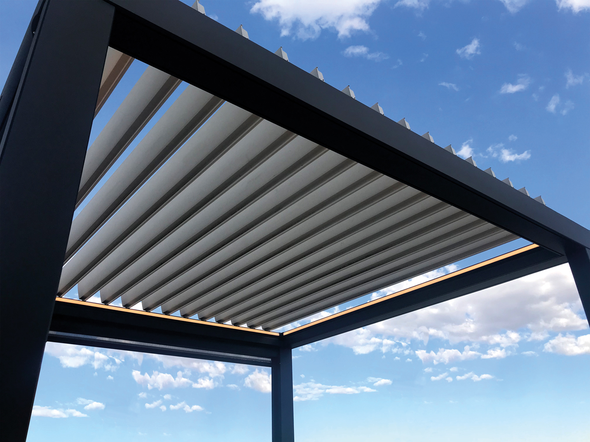 Pergola bioclimatique 2015