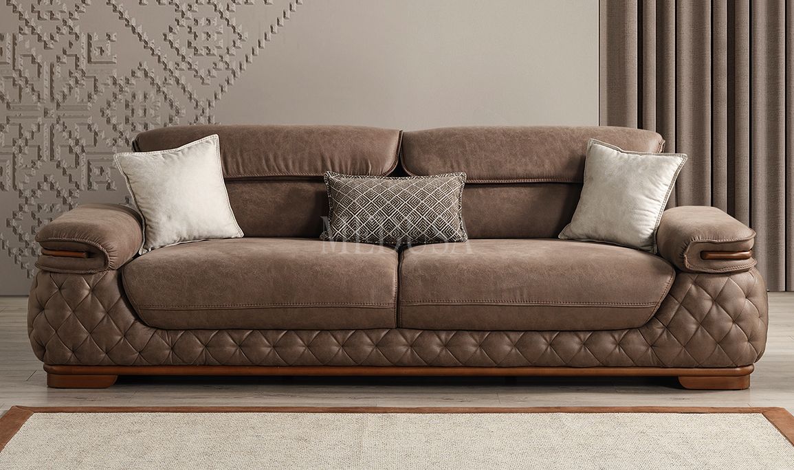 Artisan Ceviz Üçlü Koltuk