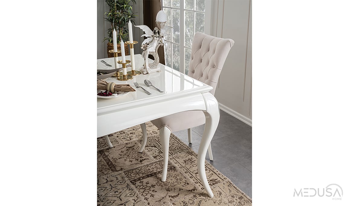 Art White Yemek Masası