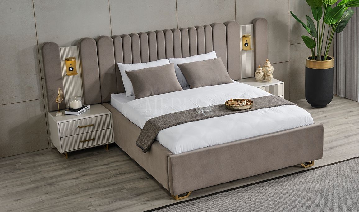Beth Gold 6 Kapılı Yatak Odası