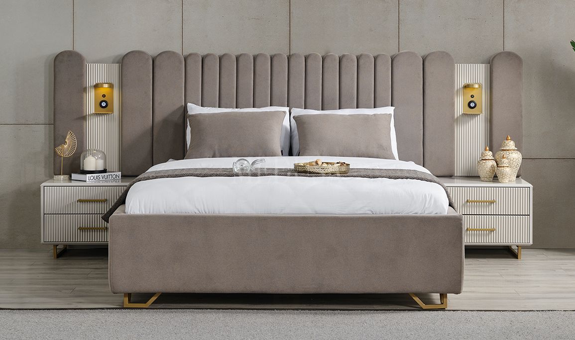 Beth Gold 6 Kapılı Yatak Odası
