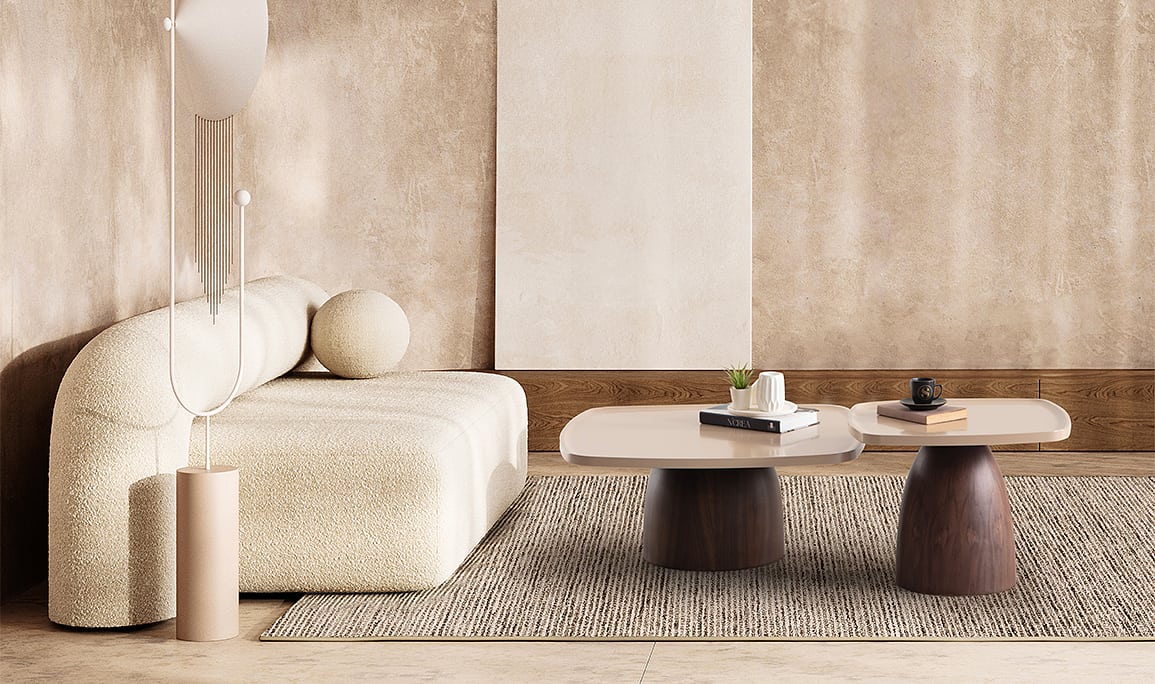 Cappuccino Sehpa Seti