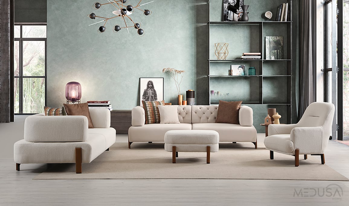 Cratos Wood Yataklı Koltuk Takımı