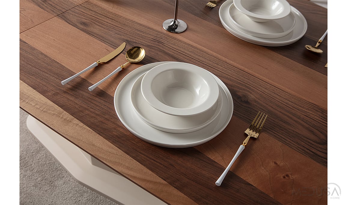 Didim Kelebek Ayaklı Yemek Masası