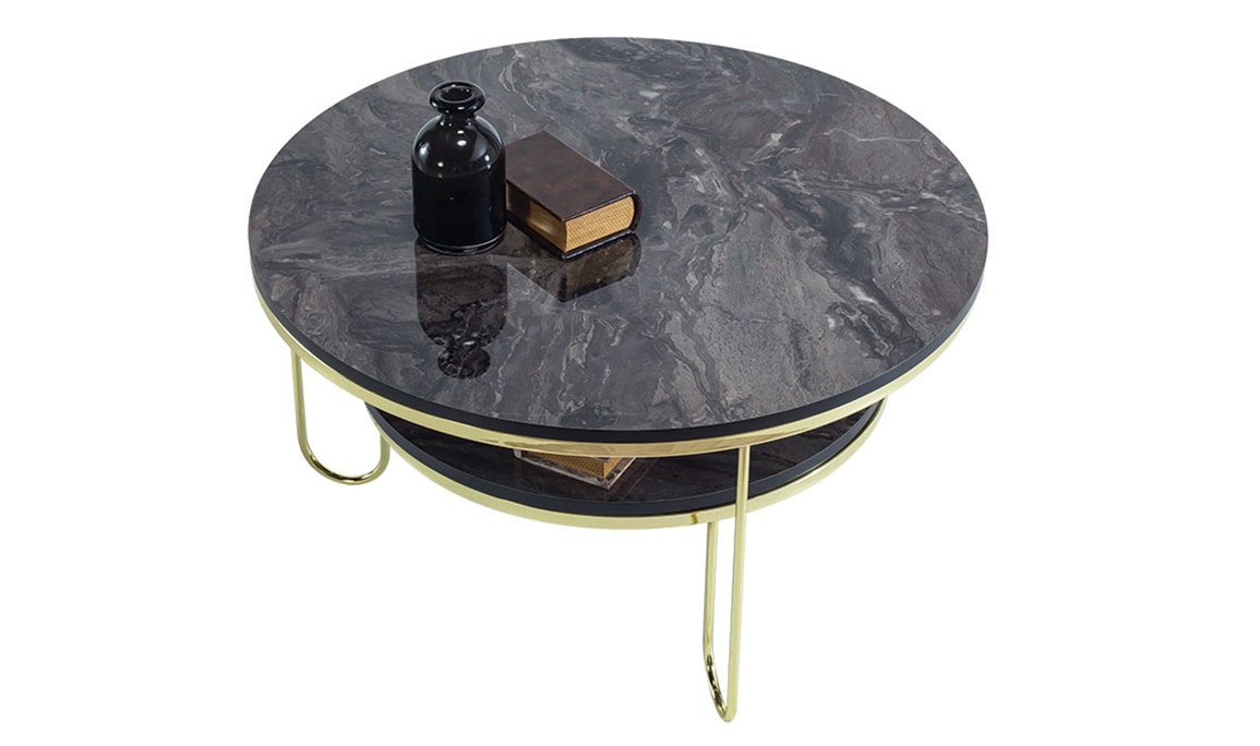 Flamingo Gold Orta Sehpa