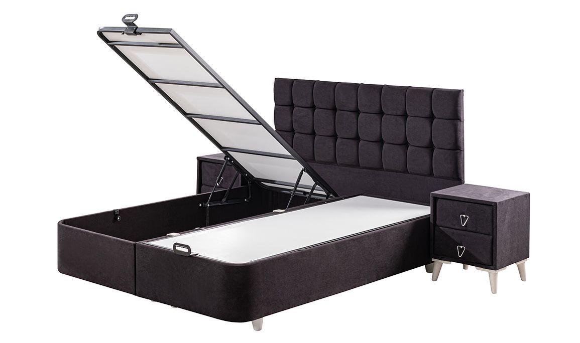Flores Set Baza Başlık Yatak