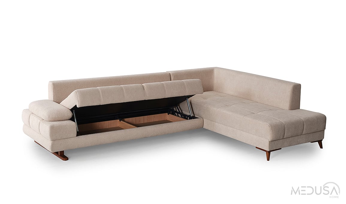 Gleam Mini Yataklı ve Sandıklı Köşe Takımı