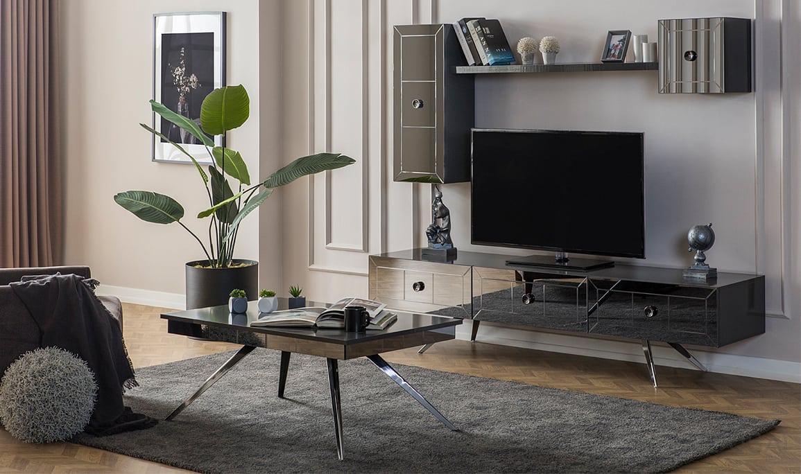 Lexus Antrasit Silver Tv Ünitesi