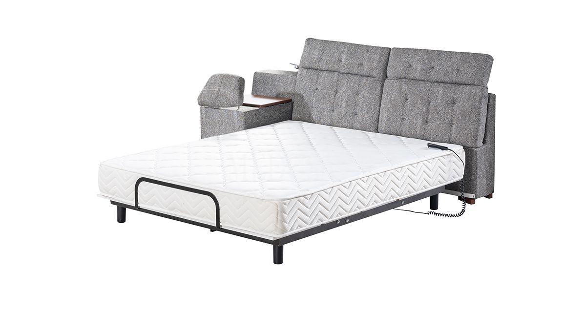 Luxe Life Gri Karyola