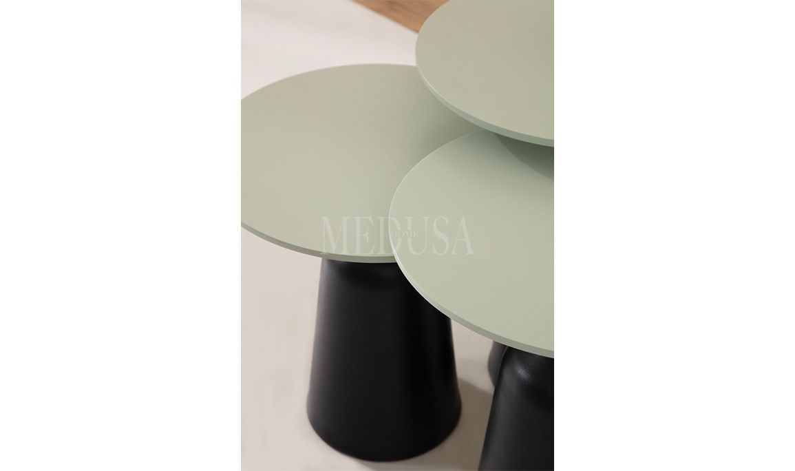 Minty Black Zigon Sehpa
