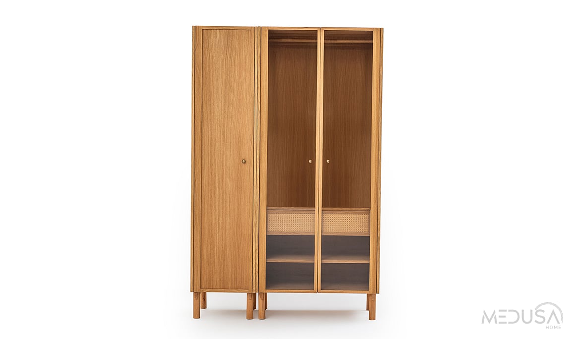Montera Ahşap 7 Kapaklı Gardırop