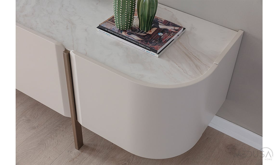 Nevis Seramik Tv Sehpası