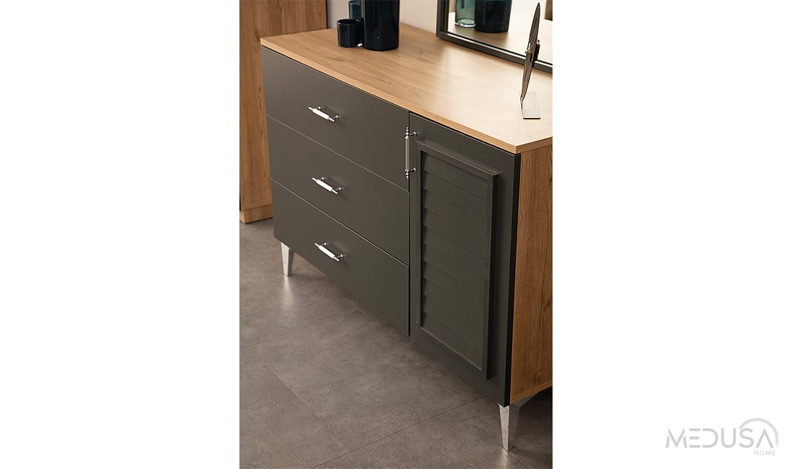 Plus Antrasit Genç Odası