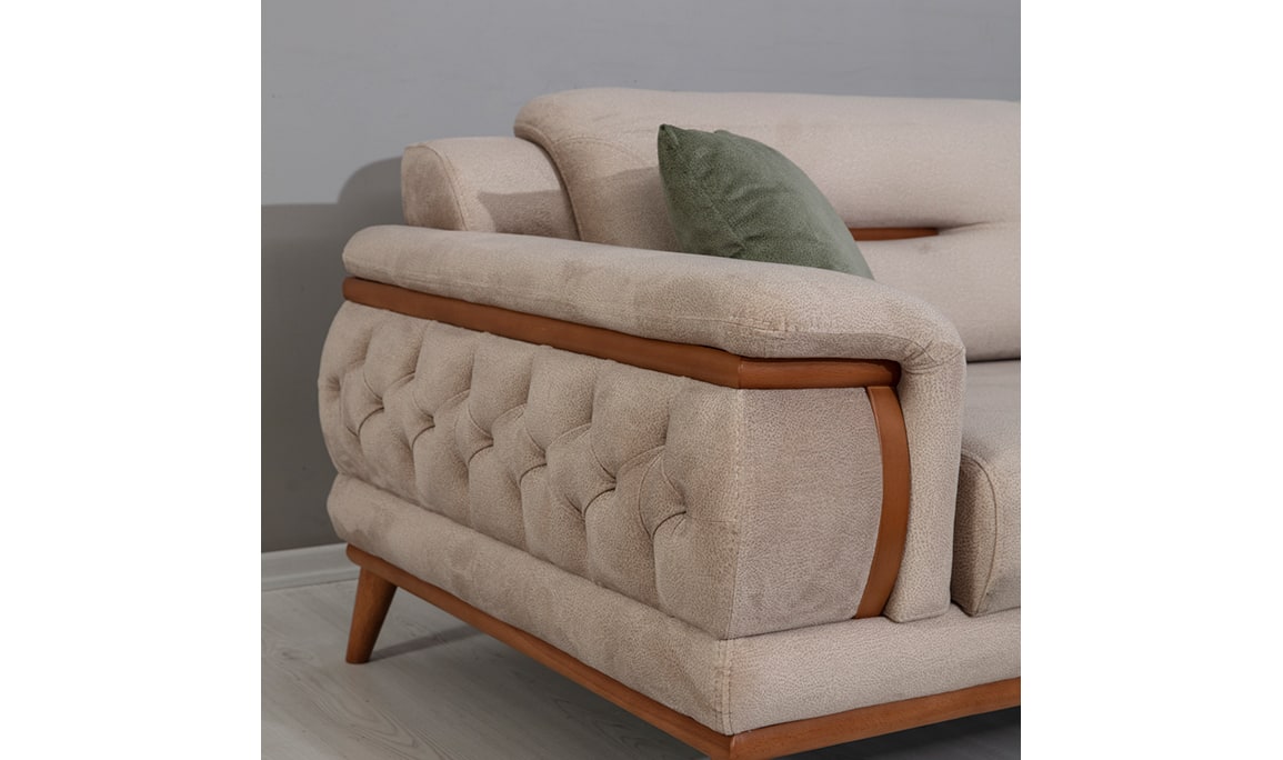 Poyraz Koltuk Takımı Kahve Yeşil