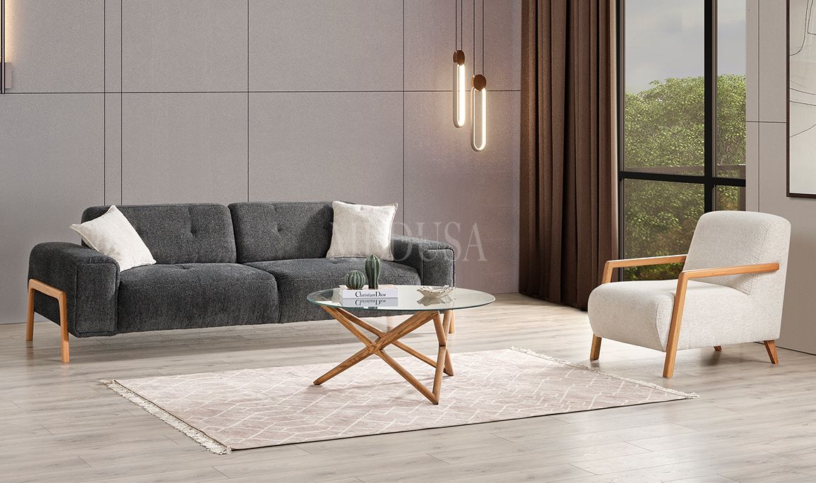 Rolexa Ahşap Koltuk Takımı
