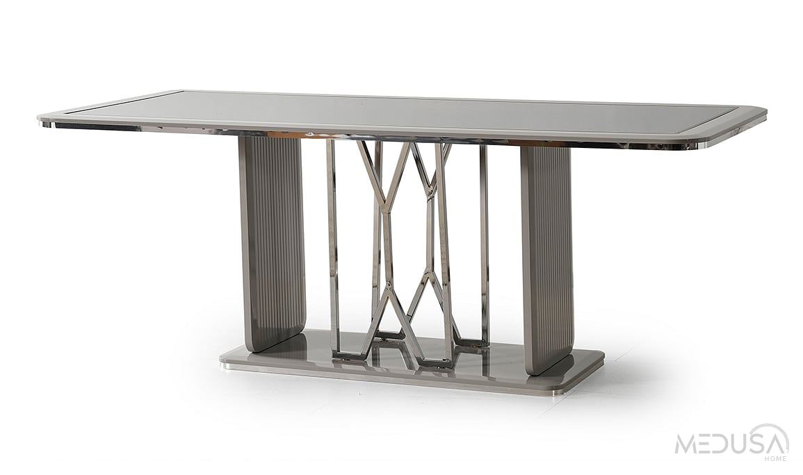 Selux Gri Yemek Masası