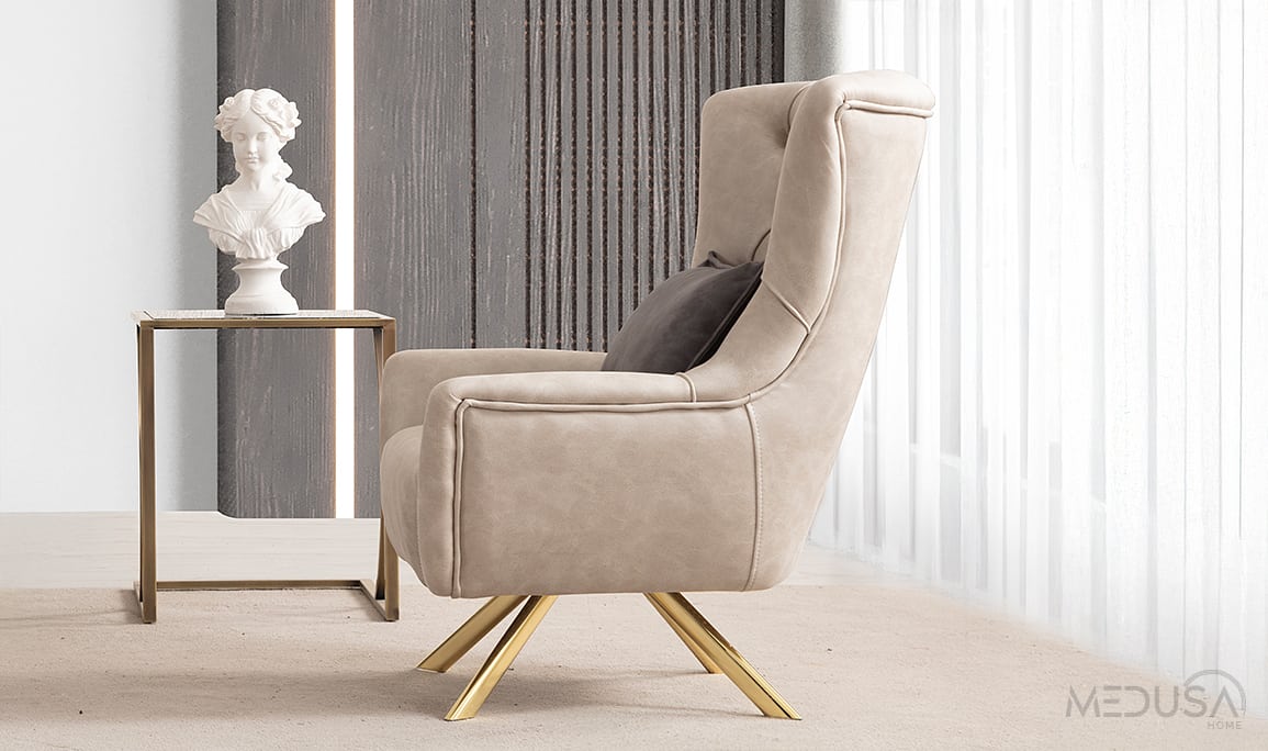 Silea Luxury Krem Berjer