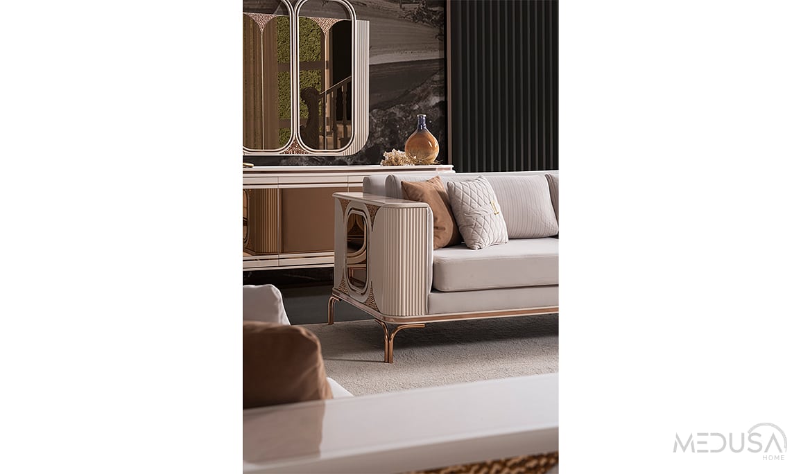 Stella Luxury Üçlü Koltuk