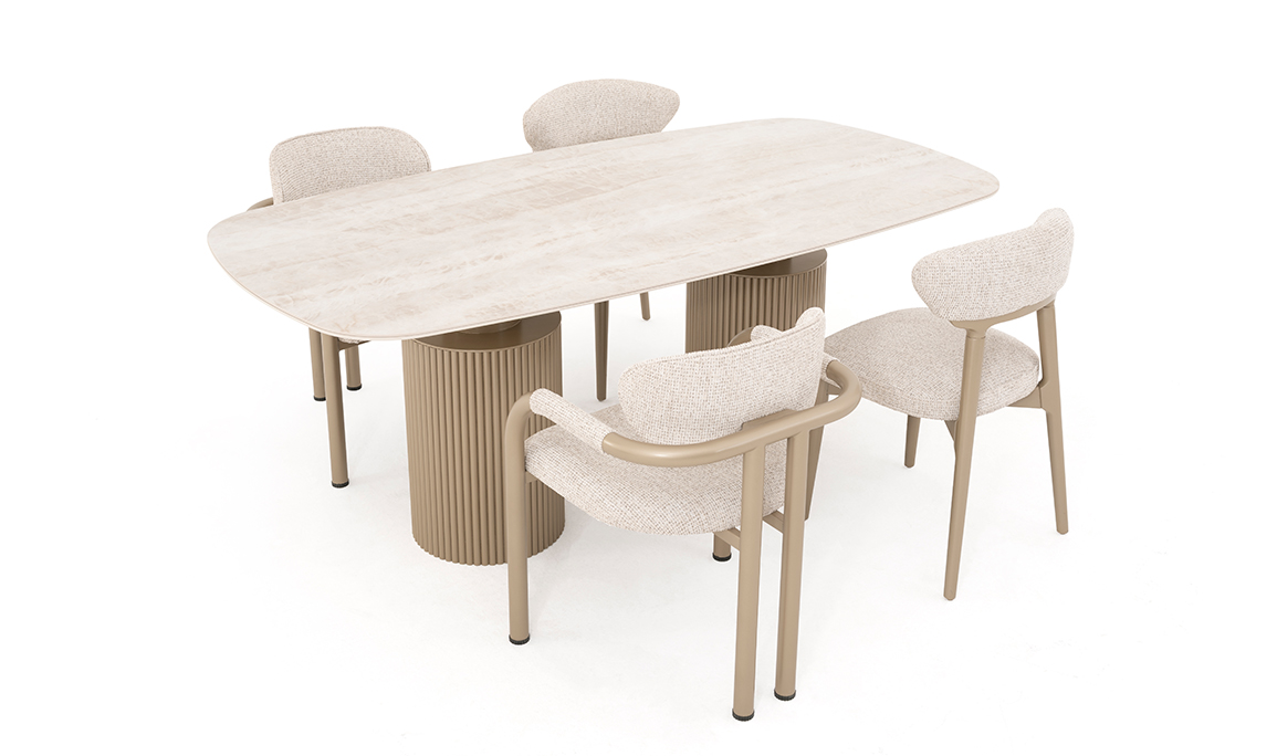 Vague Seramik Yemek Masası