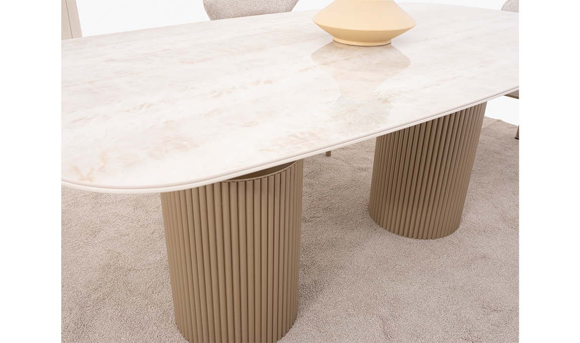 Vague Seramik Yemek Masası