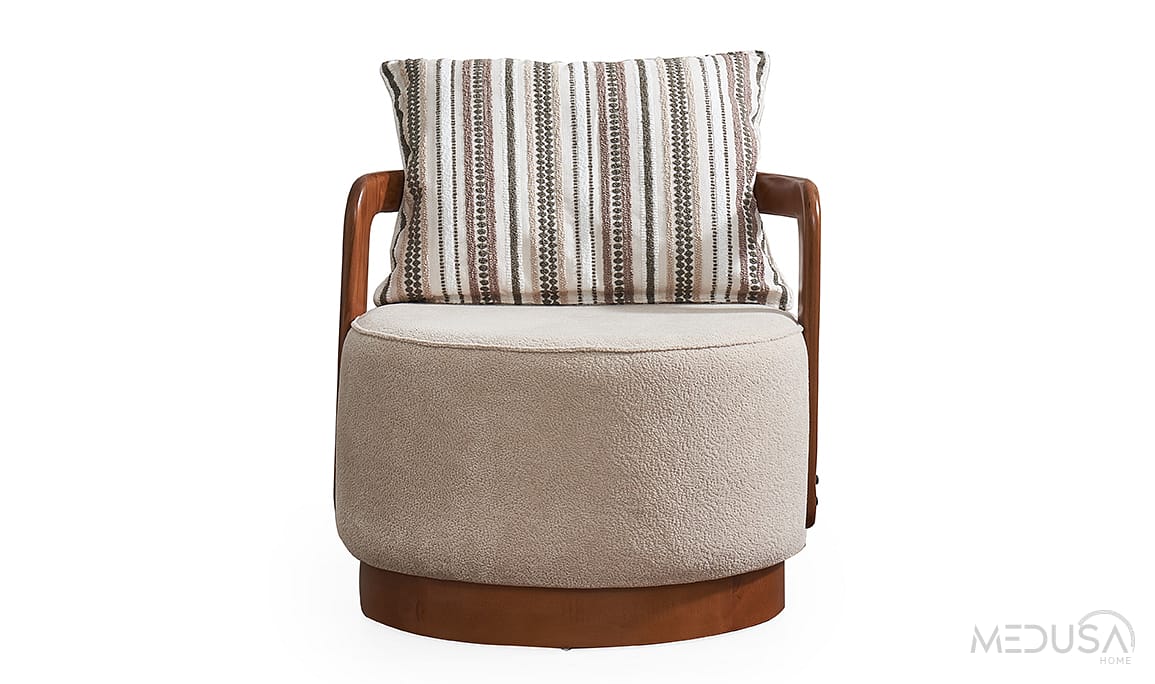 Vizyon Walnut Berjer