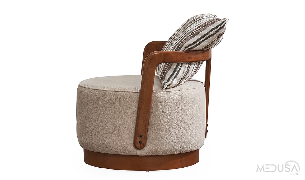 Vizyon Walnut Berjer