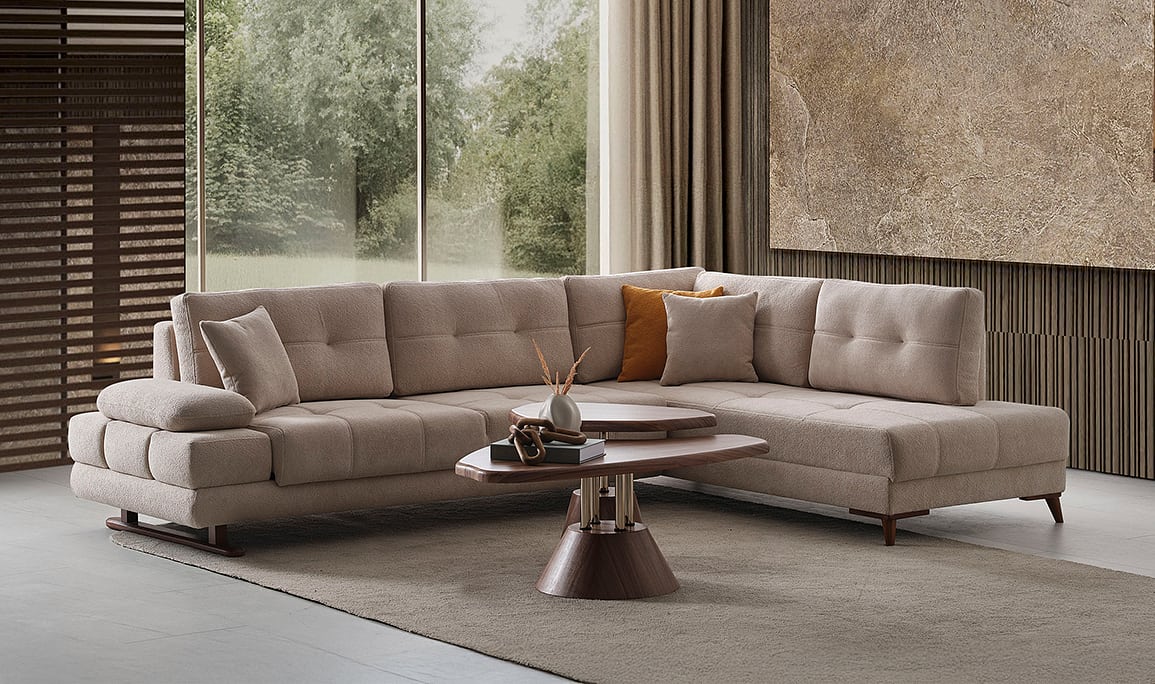 Gleam Mini Yataklı ve Sandıklı Köşe Takımı