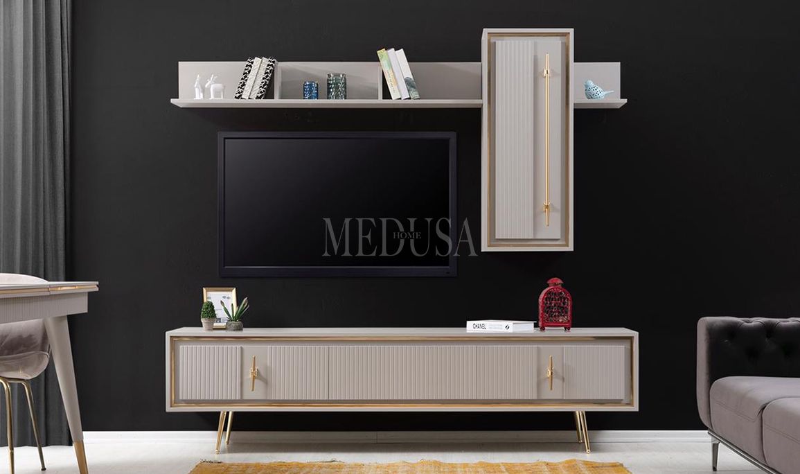 Linda Beyaz Tv Ünitesi