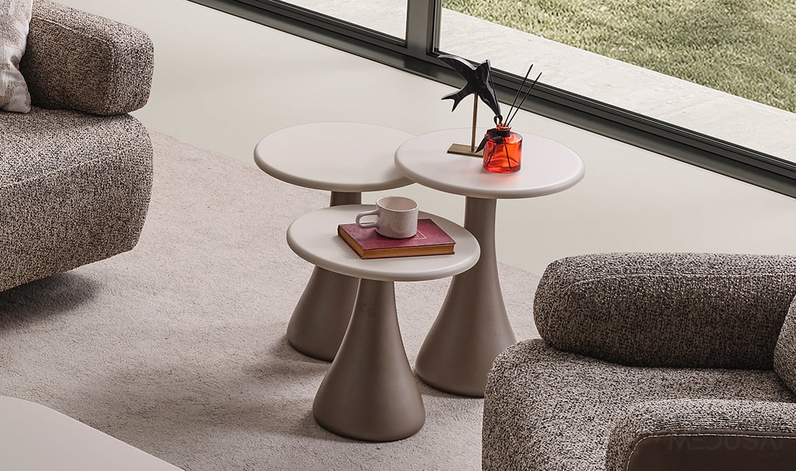 Luvia 3'lü Yan Sehpa