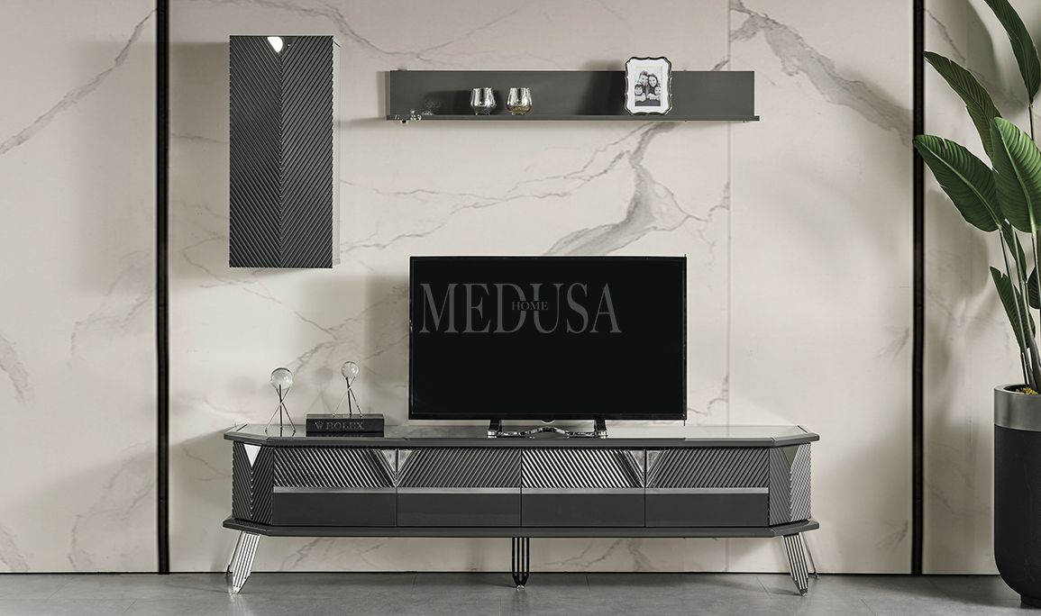 Max Antrasit-Silver Tv Ünitesi