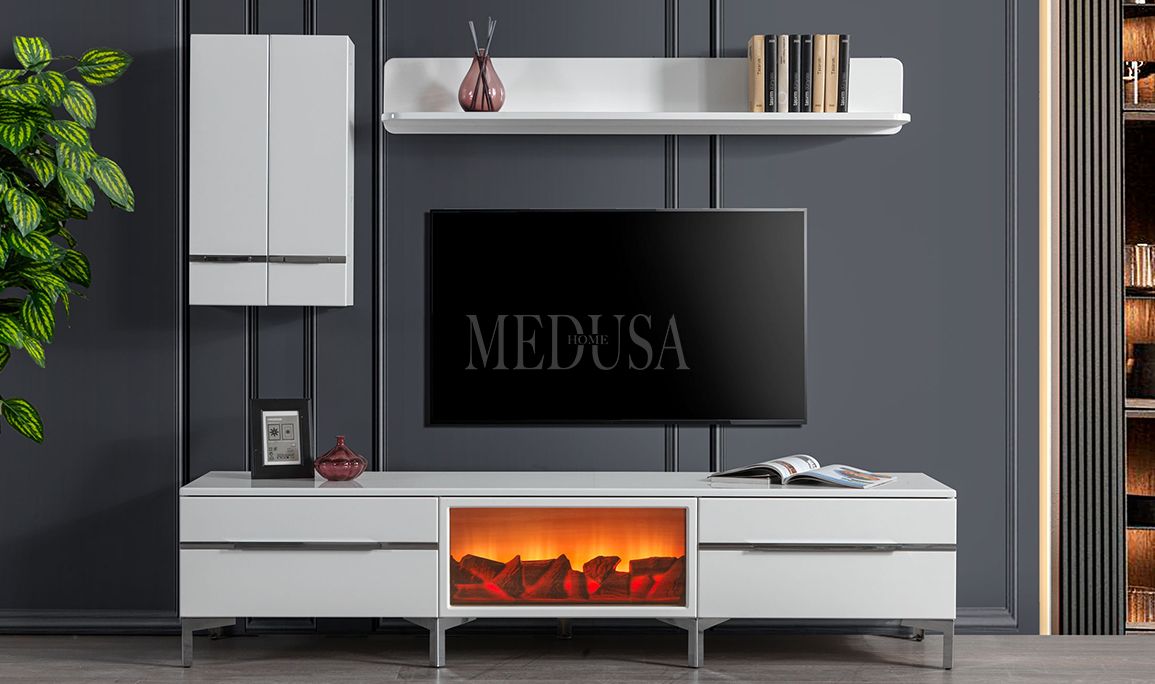 Melis Şömineli Tv Ünitesi