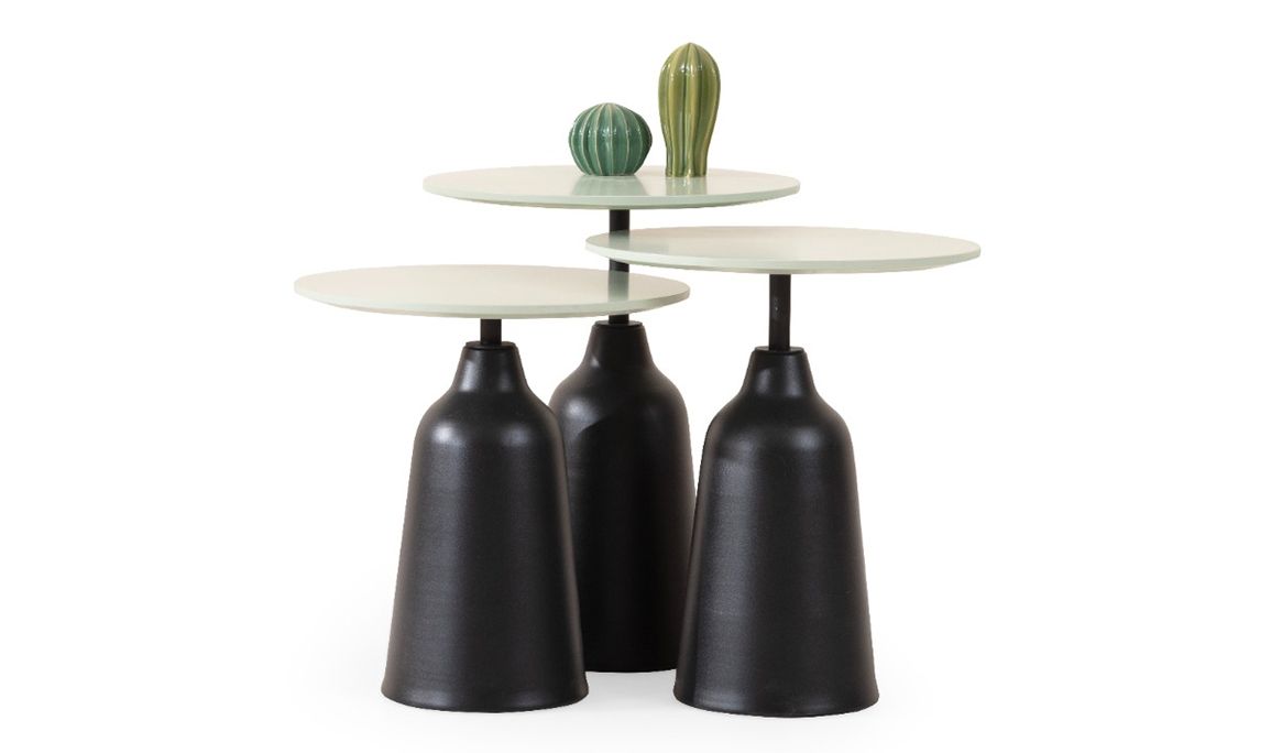Minty Black Zigon Sehpa
