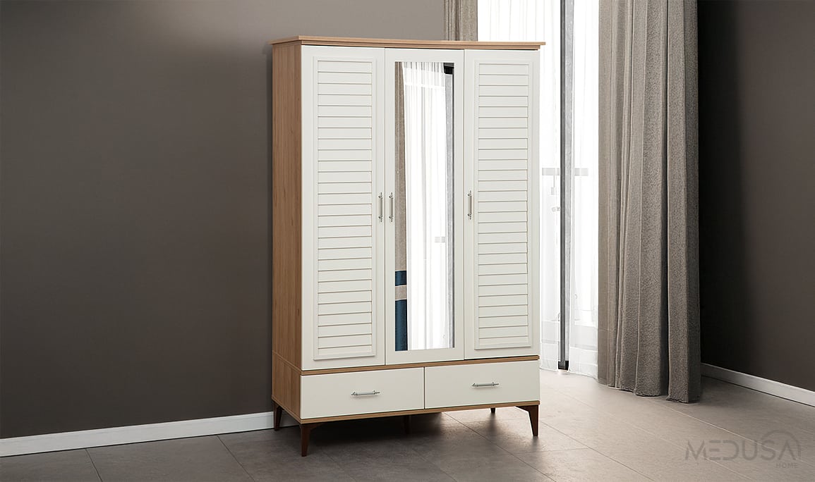 Plus Aytaşı 3 Kapılı Gardırop