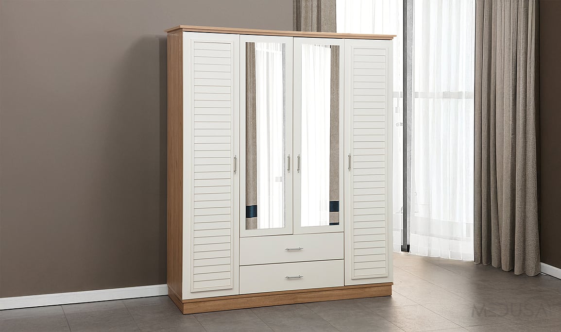 Plus Aytaşı 4 Kapılı Gardırop