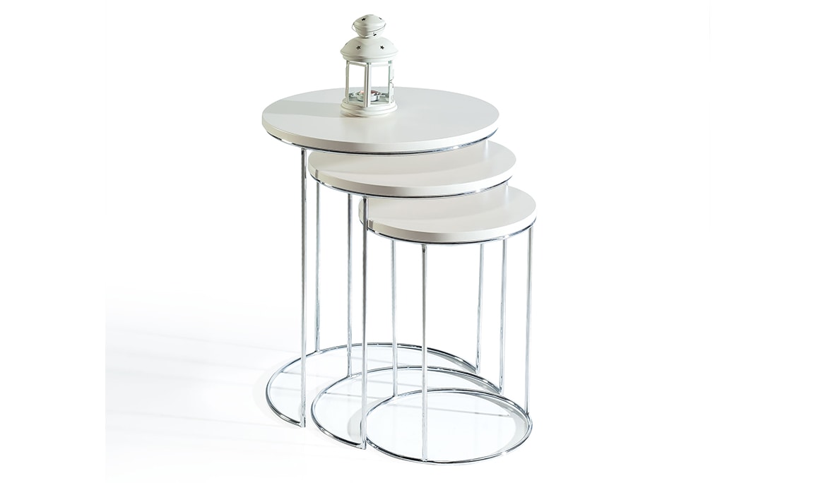 Riga White Zigon Sehpa