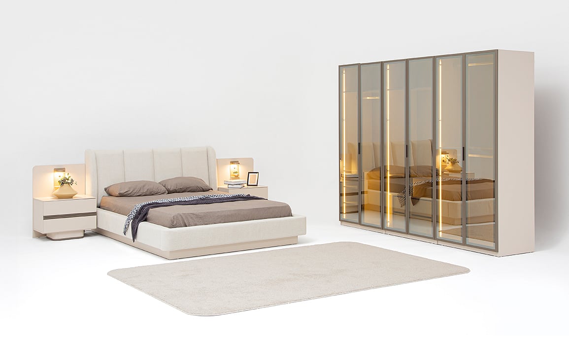 Solea Glass Yatak Odası