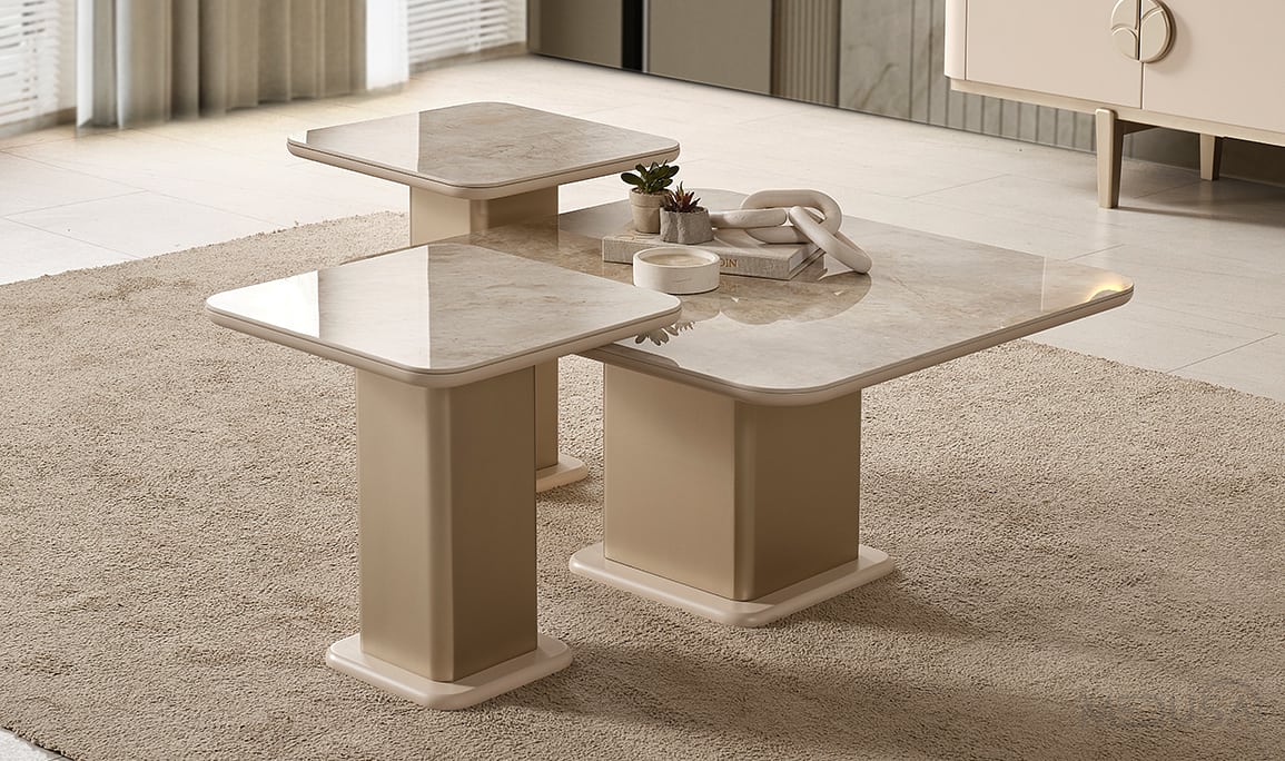 Stella 3'lü Sehpa Seti