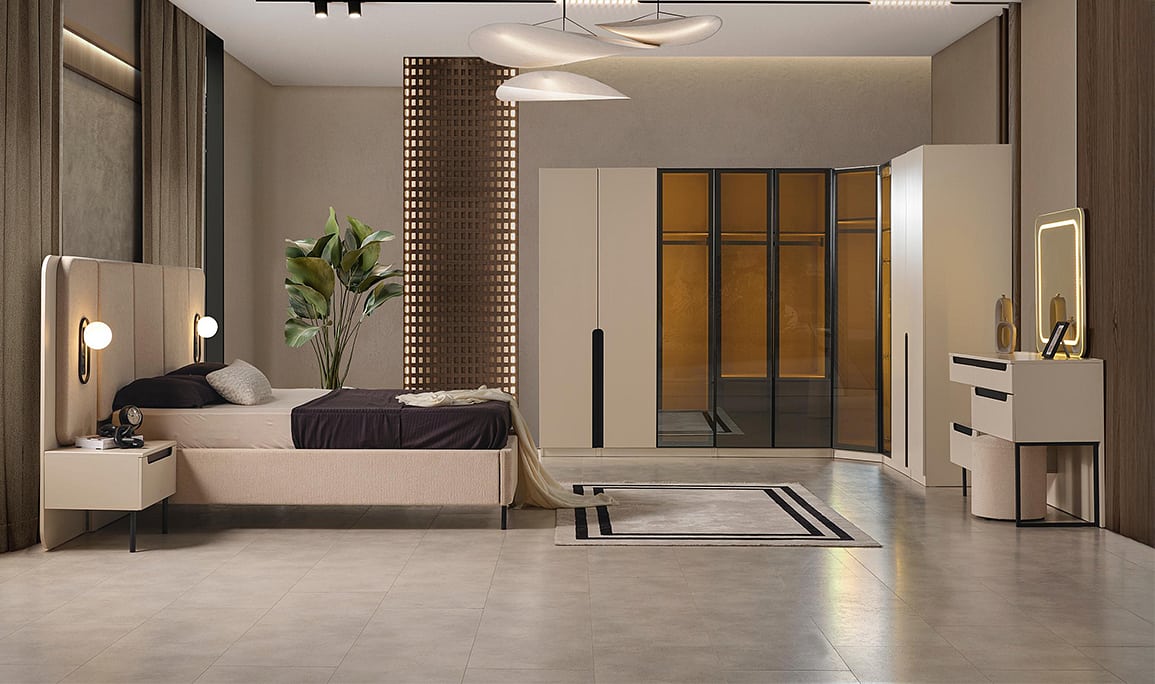 Zara Köşe Yatak Odası